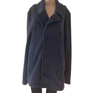 Banana Republic Classic Navy Size L Pea Coat